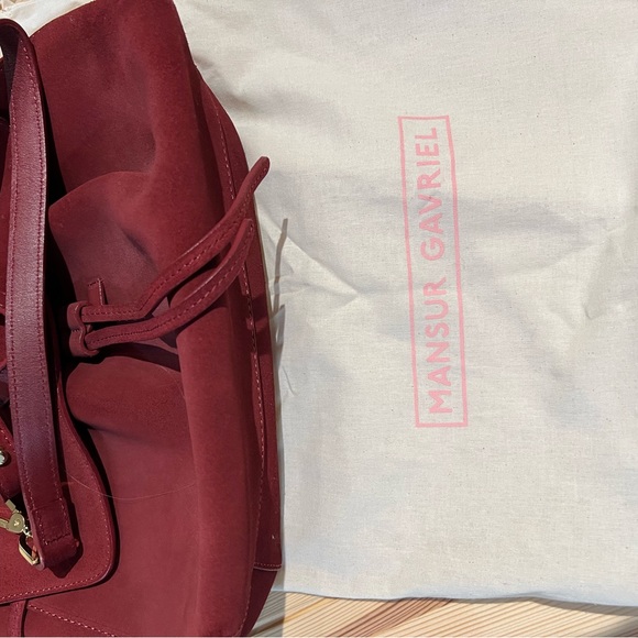 Mansur Gavriel Soft Lady suede bag - Picture 3 of 8